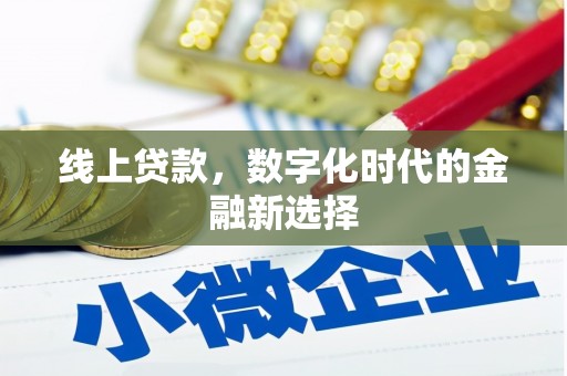 康平线上贷款，数字化时代的金融新选择