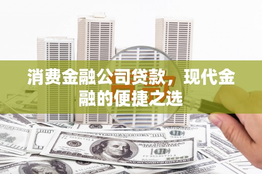 康平消费金融公司贷款，现代金融的便捷之选